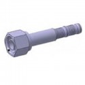 Tube O compressor fitting 10-12S